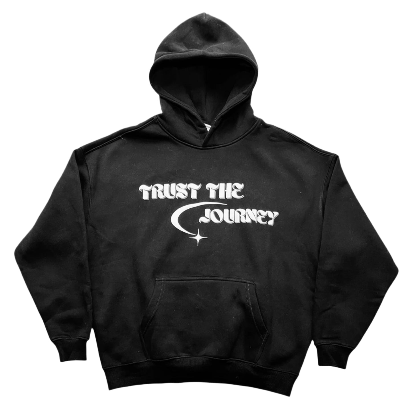 Black "Trust The Journey" Hoodie
