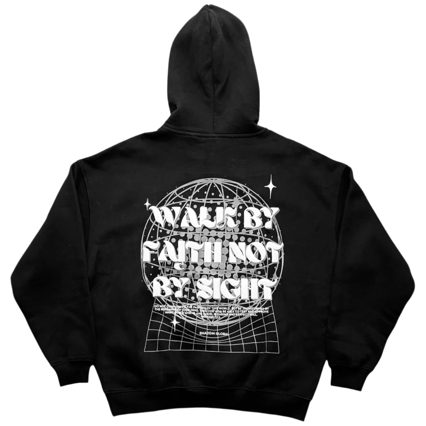 Black "Trust The Journey" Hoodie