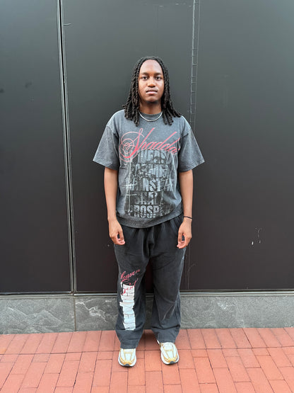 Grey "No Weapon" T-shirt