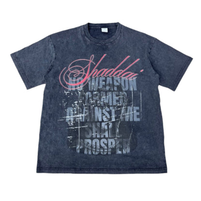 Grey "No Weapon" T-shirt