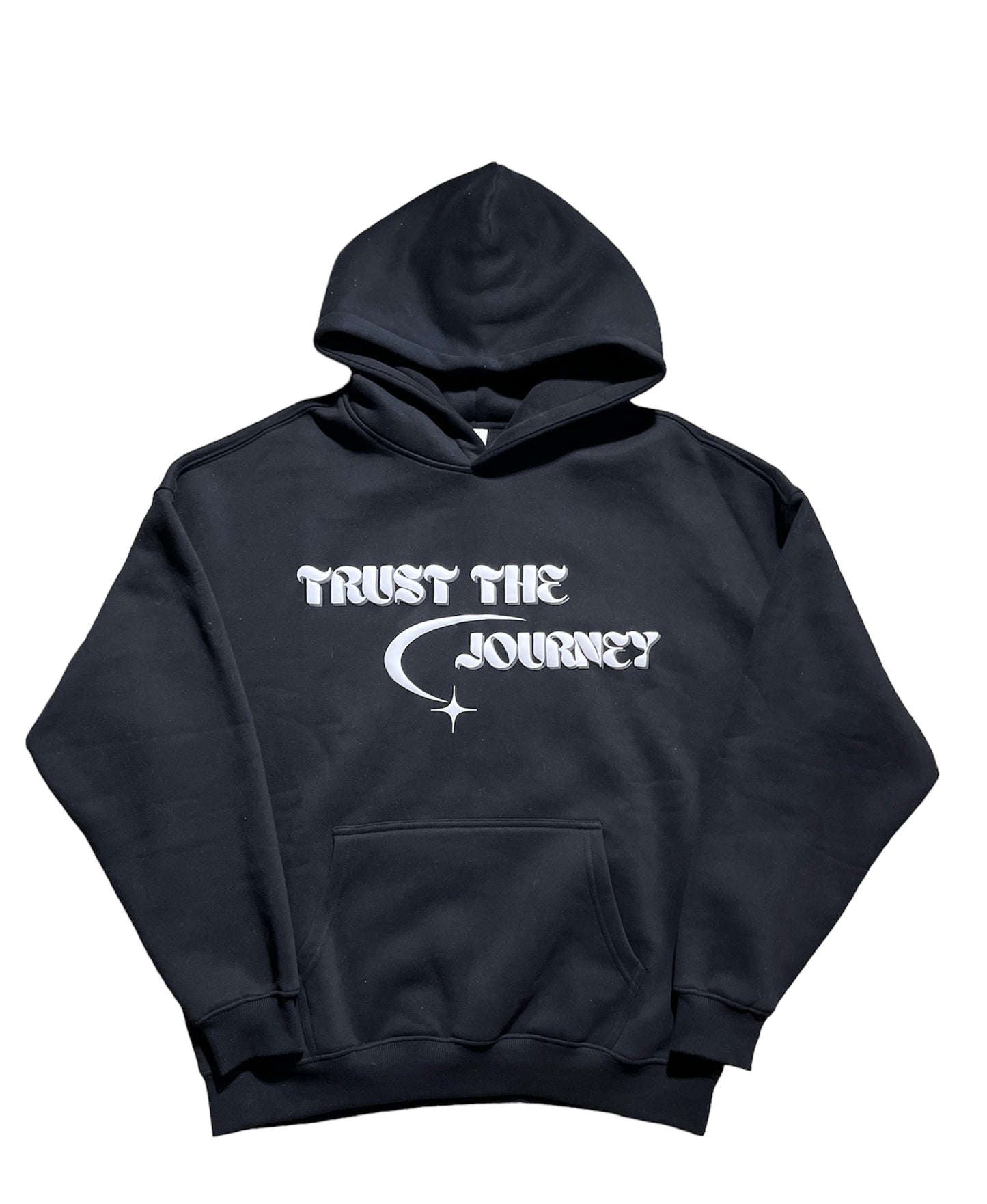 Black "Trust The Journey" Hoodie